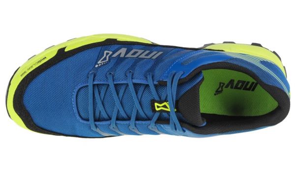 Кроссовки для бега мужские Inov-8 Mudclaw 300 (сине-желтый)