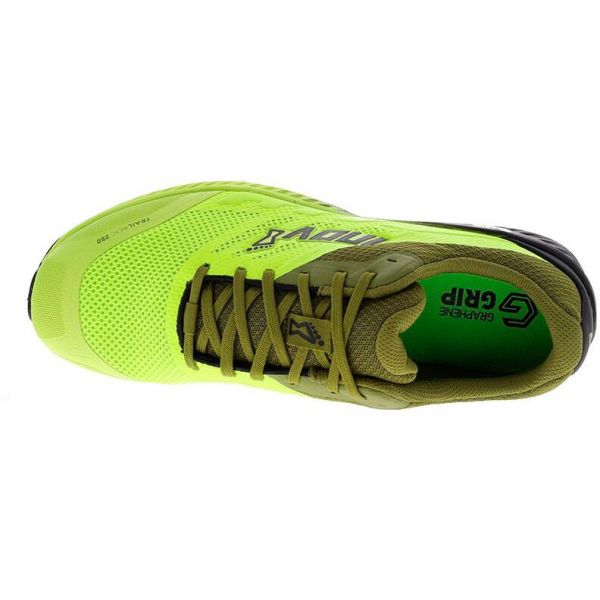Кроссовки для бега мужские Inov-8 Trailroc G 280 (жёлто-зеленый)