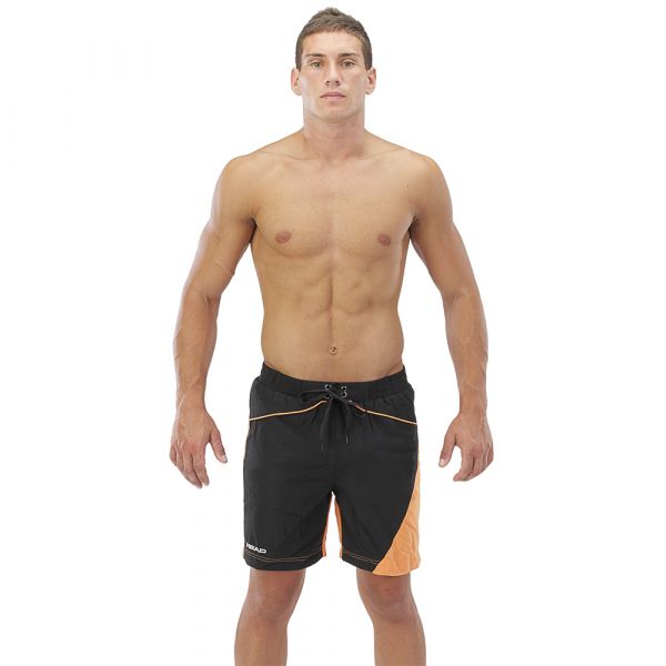 Шорты Head Watershorts 45 (черно-оранжевый)