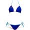 Купальник для бассейна раздельный Head Tribikini (синий)