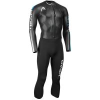 Гідрокостюм для свімрану Head Swimrun Aero 4.2.1.5 mm чоловічий (чорно-сірий)