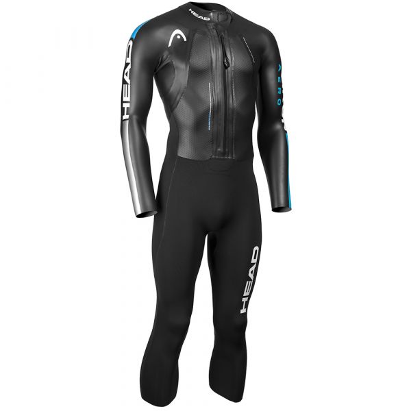 Гидрокостюм для свимрана Head Swimrun Aero 4.2.1.5 mm мужской (чёрно-серый)