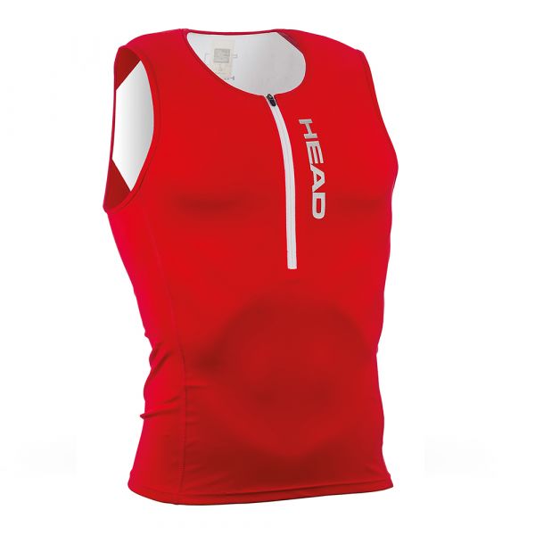 Майка для триатлону Head Tri Top (червоний)