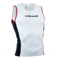 Майка для триатлону Head Tri Top (біло-чорний)
