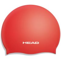 Шапочка для бассейна детская Head Silicone Flat Jr (красный)