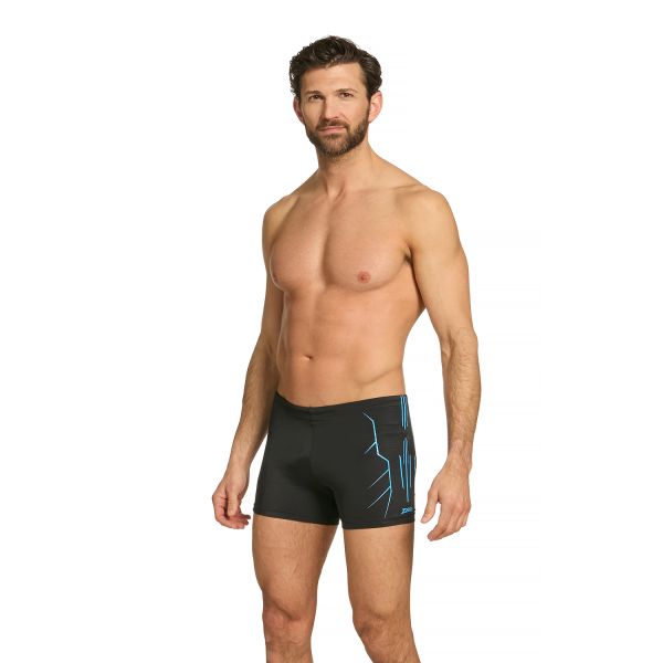 Плавки-шорты Zoggs Combact Boxer 27 мужские (черно-синий)
