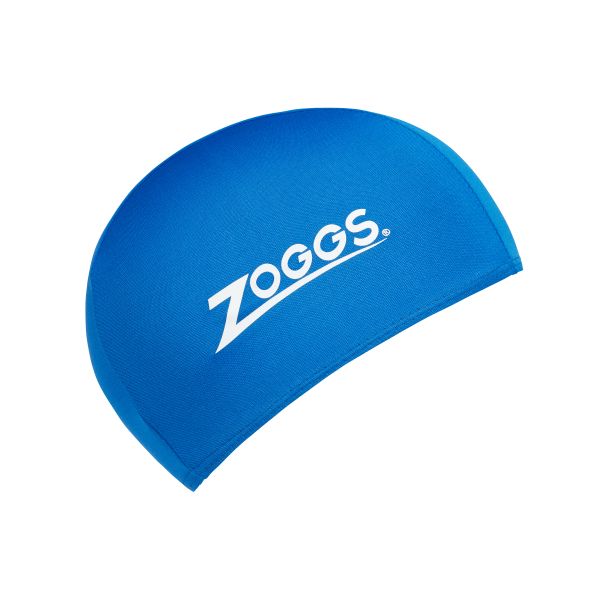 Шапочка для плавания Zoggs Polyester Cap (синий)