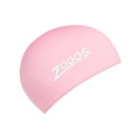 Шапочка для плавания Zoggs Polyester Cap (розовый)