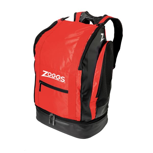 Сумка для басейну Zoggs Tour Back Pack 40 L (червоно-чорний)