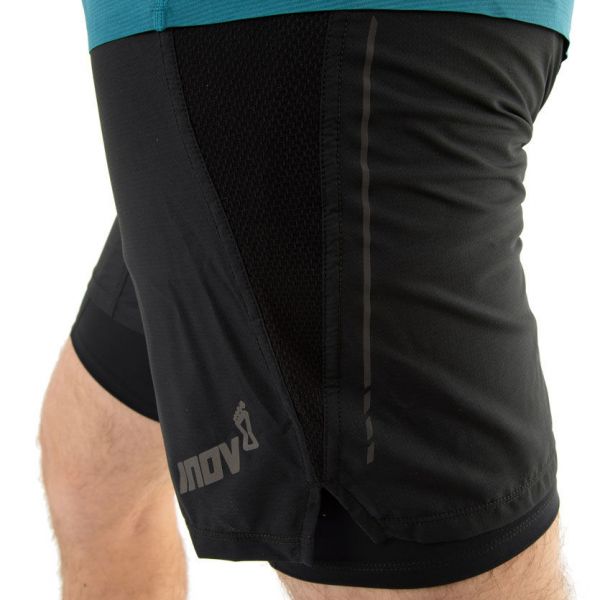 Шорты для бега INOV-8 Race Elite 7 Short M мужские (чёрный)