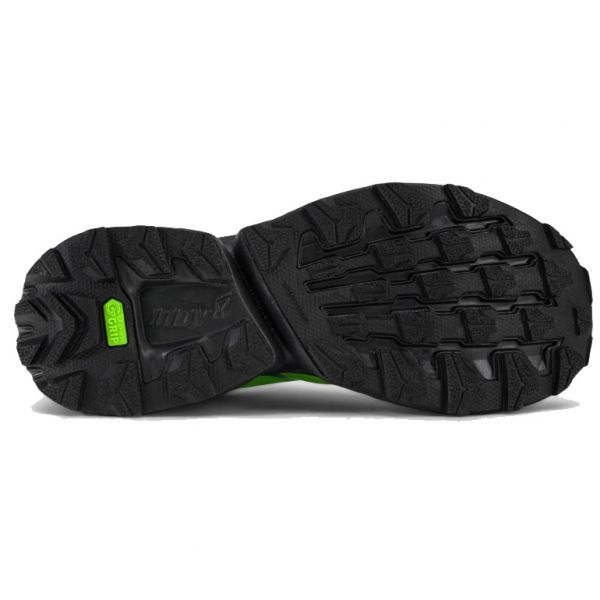 Кроссовки для трейла мужские Inov-8 TrailFly Ultra G 300 Max (зелёно-чёрный)
