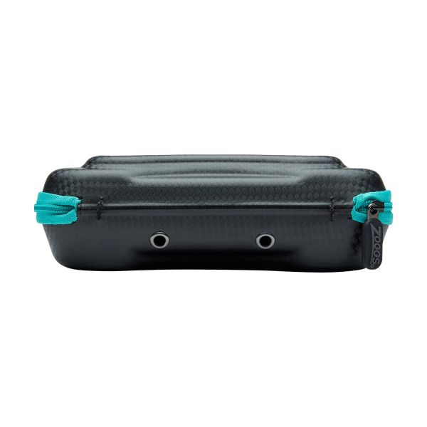 Чехол для очков твердый Zoggs Elite Goggle Case (черно-бирюзовый)