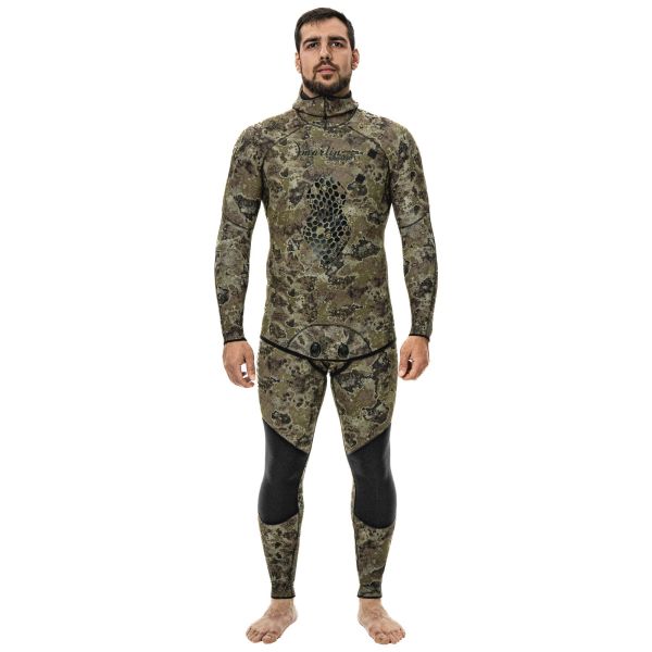 Гидрокостюм для подводной охоты Marlin Element Long John Green 5 мм