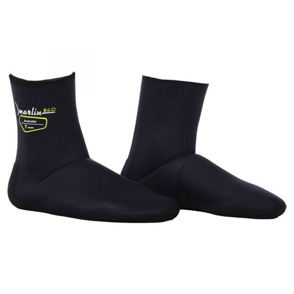 Шкарпетки для підводного полювання Marlin Anatomic Eco Black 9 mm