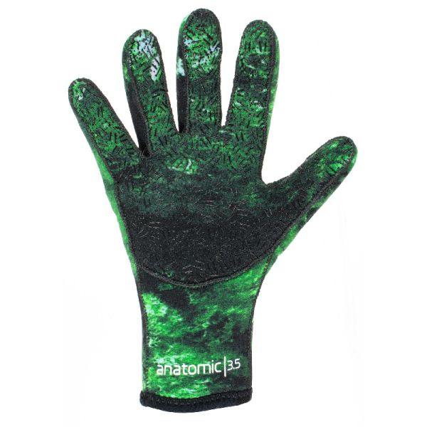 Рукавички для підводного полювання Seac Anatomic Camo Green 3,5 mm