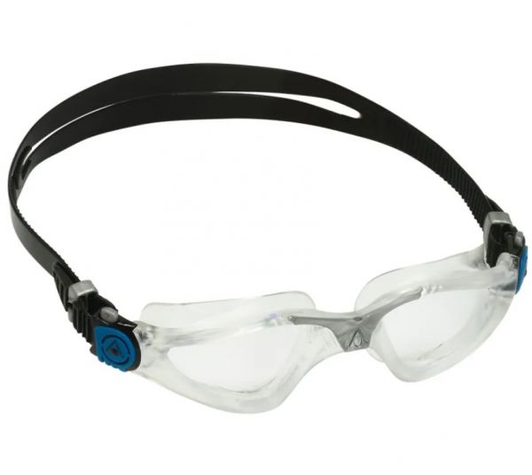 Очки для плавания Aqua Sphere Kayenne (прозрачно-серебристый, прозрачные линзы)