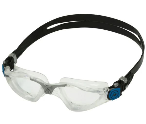 Очки для плавания Aqua Sphere Kayenne (прозрачно-серебристый, прозрачные линзы)
