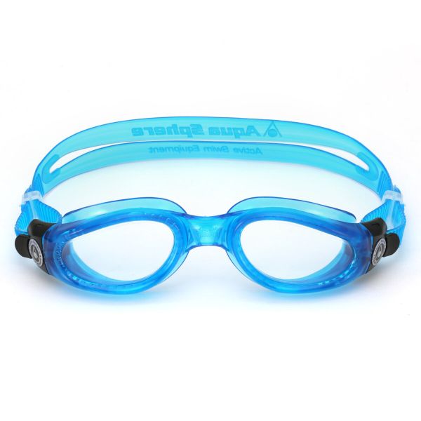 Очки для плавания Aqua Sphere Kaiman (голубой, прозрачные линзы)