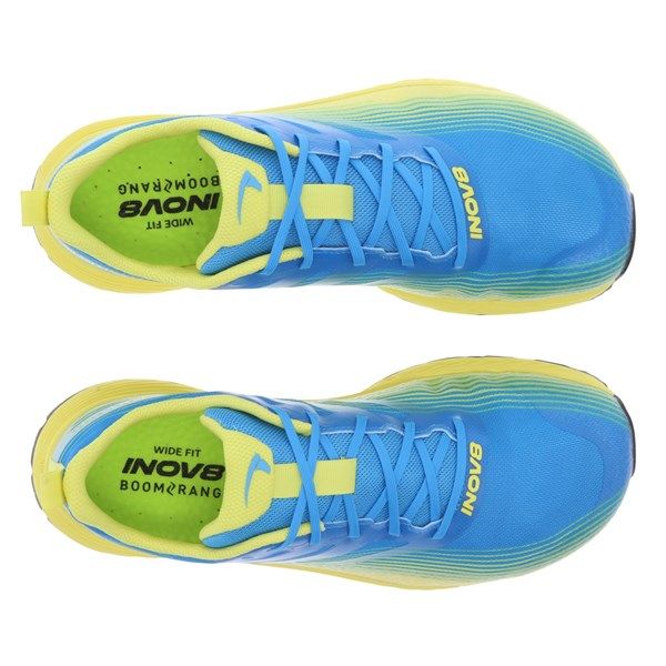 Кроссовки для трейла мужские Inov-8 TrailFly Speed (сине-желтый)