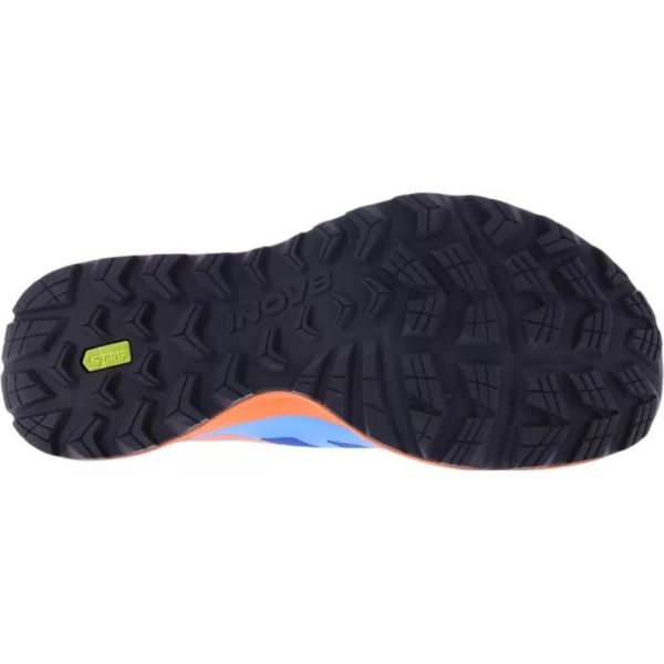 Кроссовки для трейла мужские Inov-8 TrailFly Zero W (сине-оранжевый)