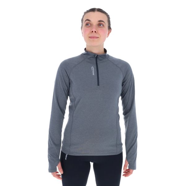 Термокофта для бега INOV-8 Active HZ женская (серый)