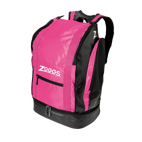 Сумка для бассейна Zoggs Tour Back Pack 40 L (черно-розовый)