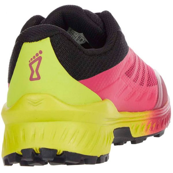 Кроссовки для бега женские Inov-8 Trailroc G 280 (розово-желтый)