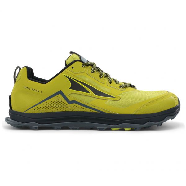 Кроссовки для трейла мужские Altra Lone Peak 5.0 (желто-черный)