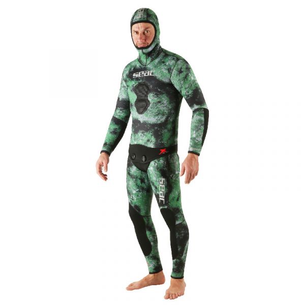 Гідрокостюм для підводного полювання Seac Ghost Green 5 mm (зелений)
