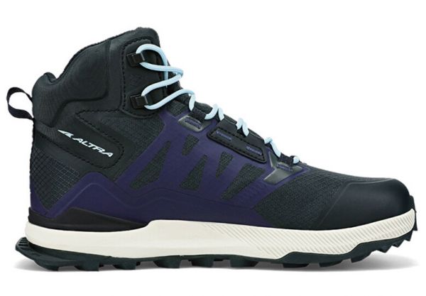 Кроссовки для трекинга женские высокие Altra Lone Peak ALL-WTHR Mid 2 мембранные (чёрный)