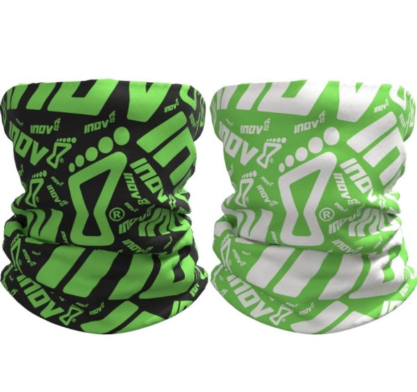Баф для бігу Inov-8 Snood унісекс 2 шт. (чорно-зелений)