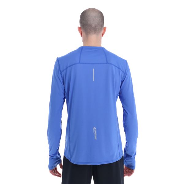 Лонгслив для бега Inov-8 Airlite мужской (синий)