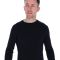 Термокофта для бігу Inov-8 Merino Long Sleeve T-Shirt чоловіча (чорний)