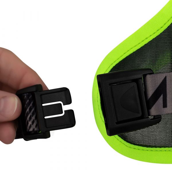 Жилет для бігу UltrAspire Neon Reflective Vest світловідбиваючий (чорно-салатовий)
