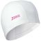 Шапочка для плавания Zoggs Nylon-Spandex PU Coated Cap (белый)