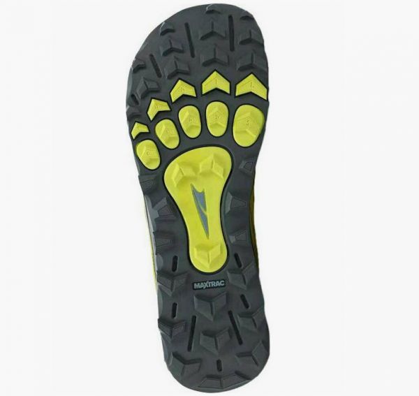 Кроссовки для трейла мужские Altra Lone Peak 5.0 (желто-черный)