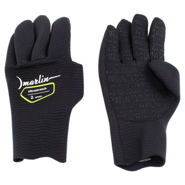 Перчатки для подводной охоты Marlin Ultrastretch Black 2 mm