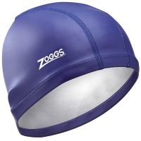 Шапочка для плавания Zoggs Nylon-Spandex PU Coated Cap (синий)