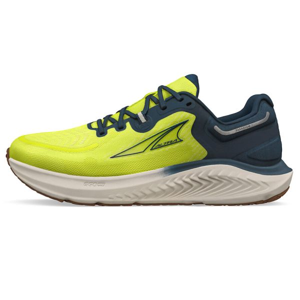 Кроссовки для бега мужские Altra Paradigm 7.0 (желто-синий)