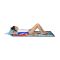 Полотенце из микрофибры Mares Seaside Towel 80x160 см (синий)