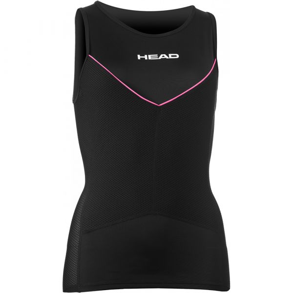 Майка спортивная для плавания и бега Head Sw-Run женская