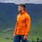 Термокофта для бігу Inov-8 VentureLite Mid Hoodie FZ чоловіча (помаранчевий)