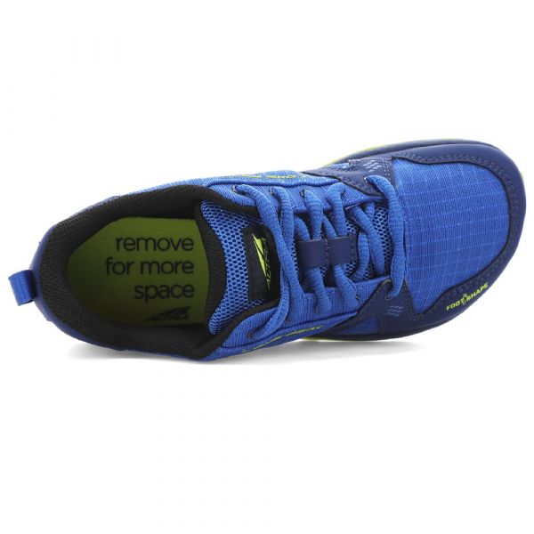 Кросівки Altra Youth Lone Peak (синьо-жовтий)