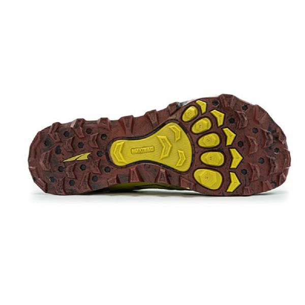 Кроссовки для трейла мужские Altra Lone Peak 4.5 (жёлто-красный)