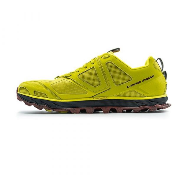 Кроссовки для трейла мужские Altra Lone Peak 4.5 (жёлто-красный)