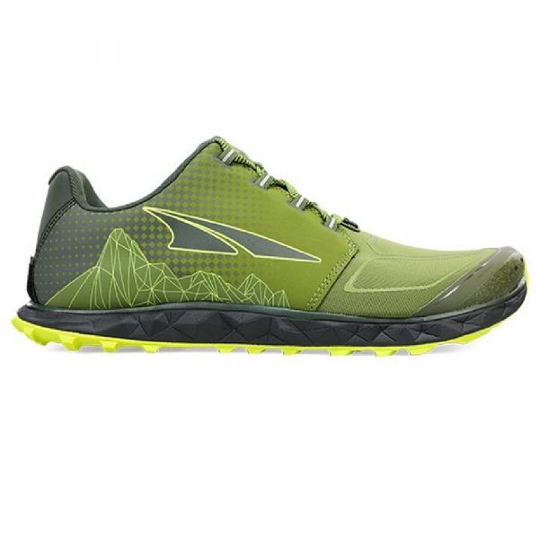 Кроссовки для трейла мужские  Altra Superior 4.5 (зелёный)