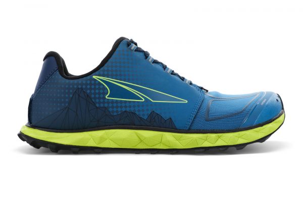 Кроссовки для трейла мужские Altra Superior 4.5 (сине-салатовый)