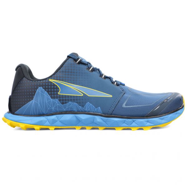 Кроссовки для трейла мужские Altra Superior 4.5 (сине-жёлтый)