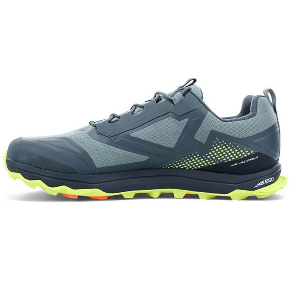 Кросівки для трейлу чоловічі Altra Lone Peak ALL-WTHR Low мембранні (сіро-жовтий)