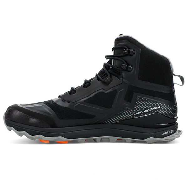 Кроссовки для трекинга мужские высокие Altra Lone Peak ALL-WTHR Mid мембранные (чёрный)